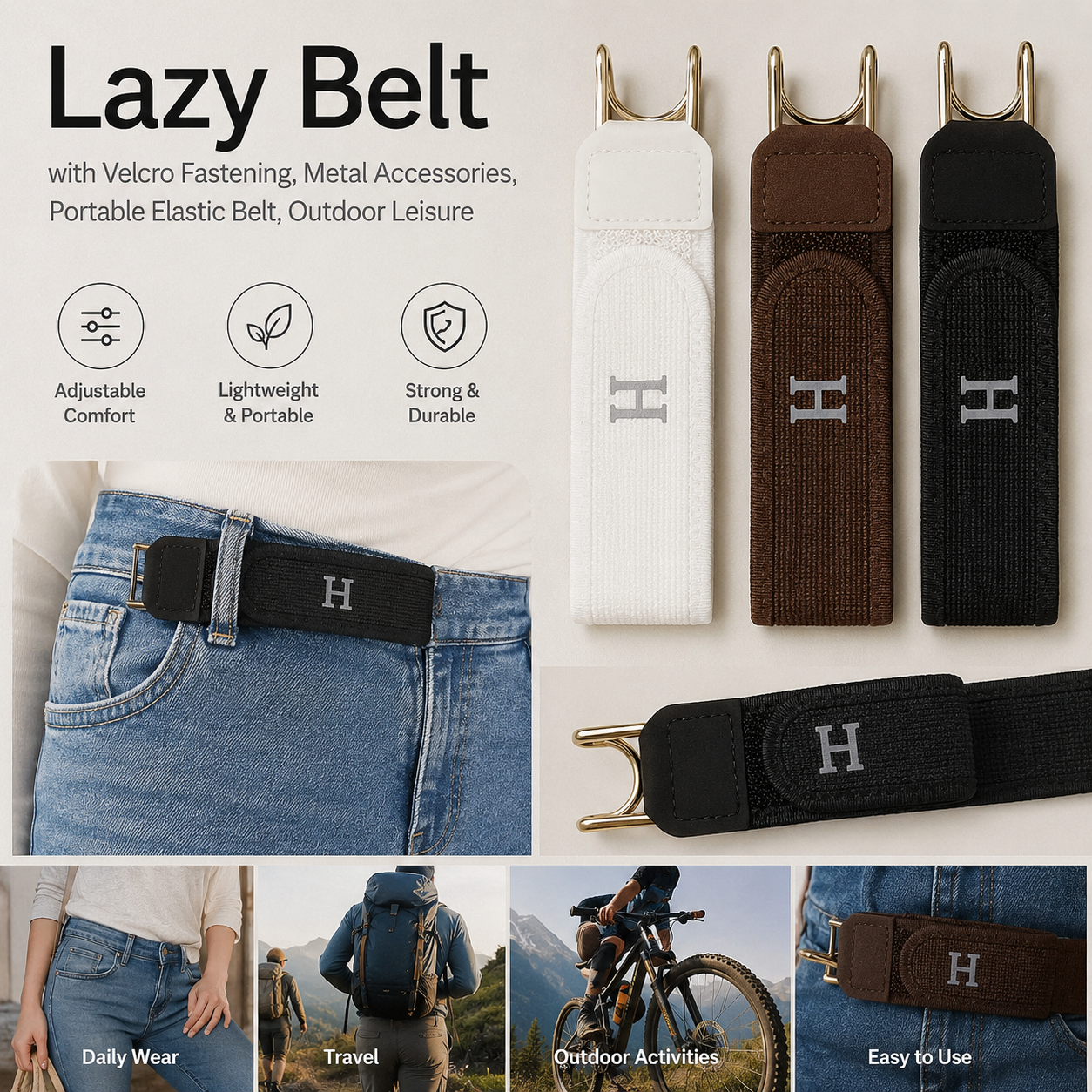 FlexLock Lazy Belt -Black